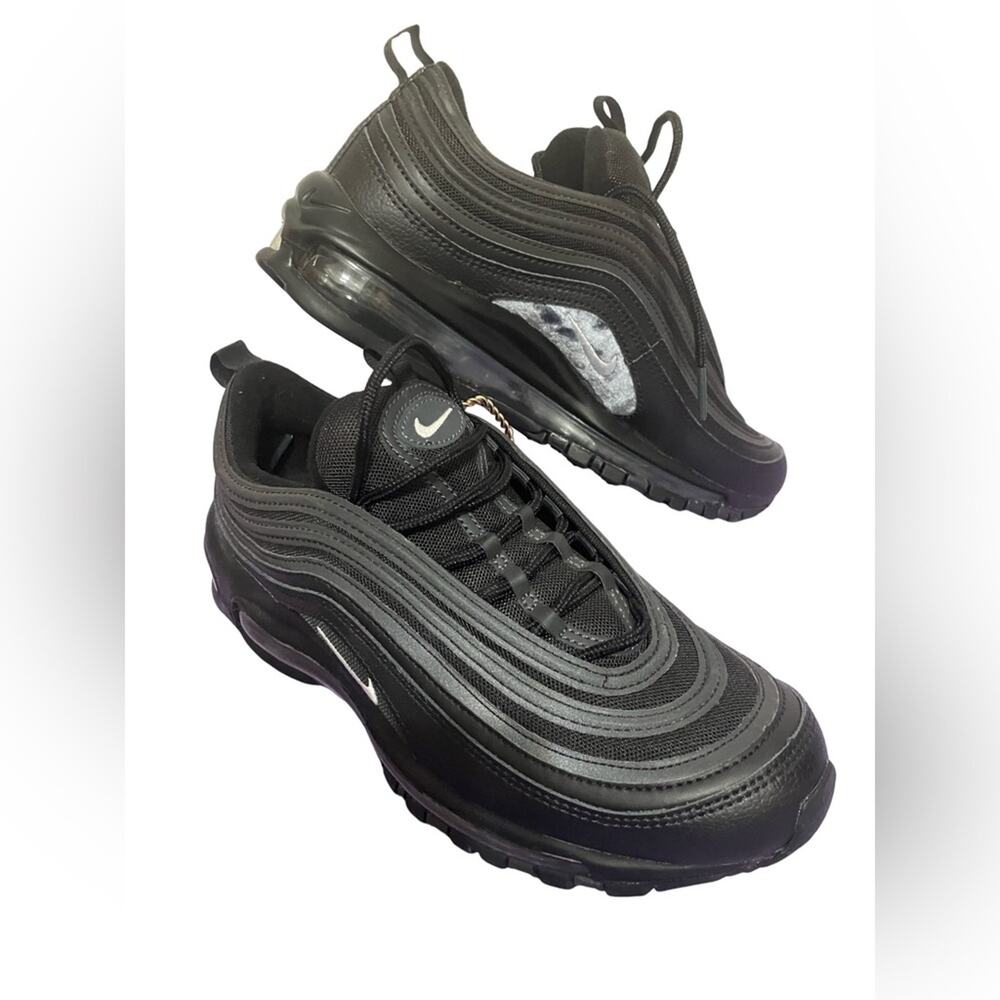 Nike Men's Black Air Max 97 Sneakers Size 8